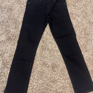 Black Levi's 511 Youth Boys Slim Flex Stretch Jeans , Size 16, 28x30